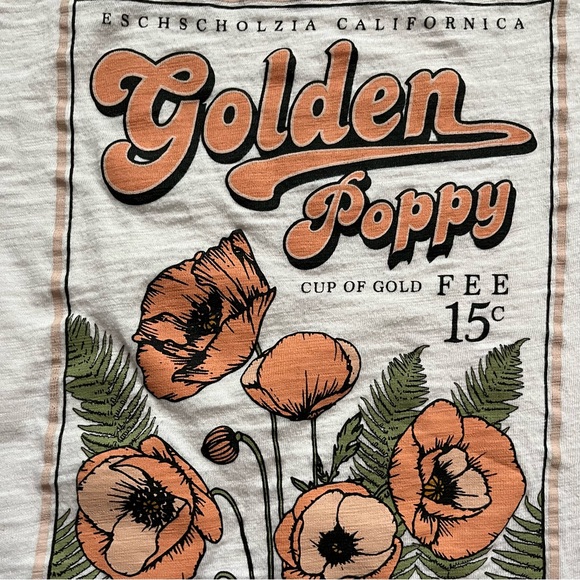 Floral Croped Tee - Picture 4 of 7